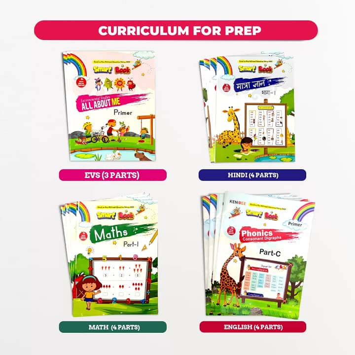 Kenbee Pre-school Sample Book set for Prep